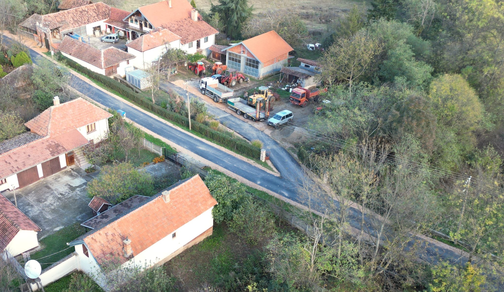 Asfaltirana ulica u naselju Pankovo
